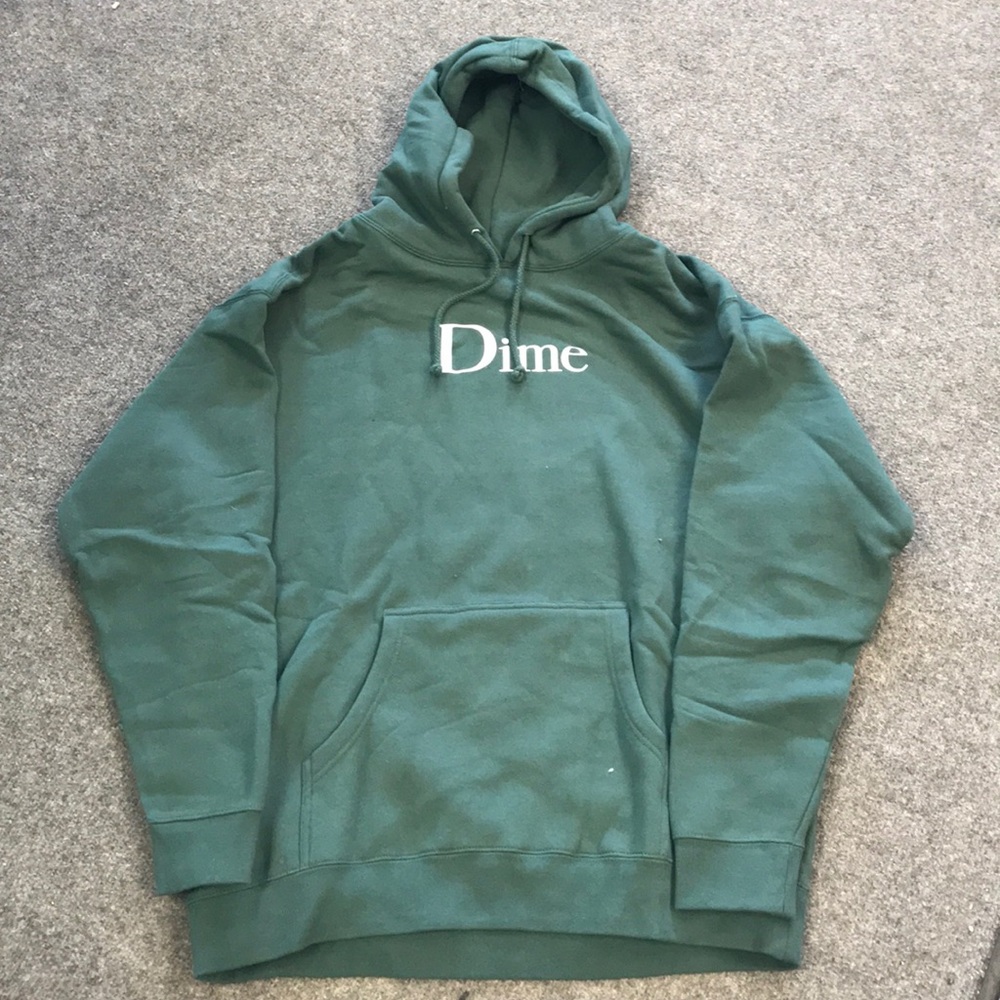 NWT Dime MTL logo hooded sweatshirt
